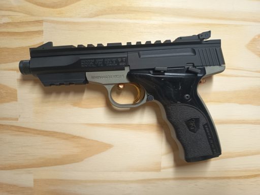Pistolet Browning Buck Mark Target 22LR Catégorie B soumise à autorisation Préfectorale