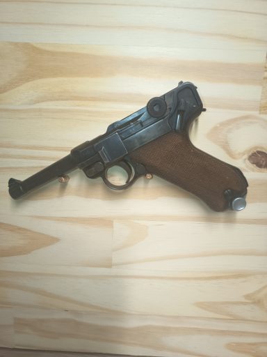 Pistolet DWM P08 Mono matricule de 1917 avec système Schiwy rajouté après 1930 ) Catégorie B soumise à autorisation Préfectorale